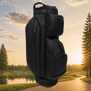 Head Golf PU Leather Premium Neutral NA torba na wózek, czarna