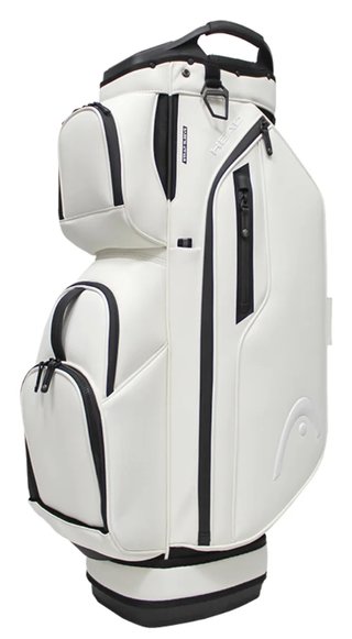 Head Golf PU Leather Premium Neutral NA torba na wózek, biała