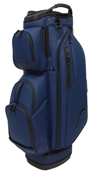 Head Golf PU Leather Premium cart bag, granatowy
