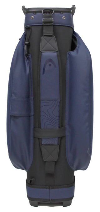 Head Golf PU Leather Premium cart bag, granatowy