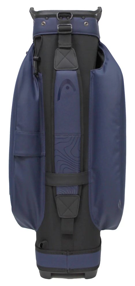 Head Golf PU Leather Premium cart bag, granatowy