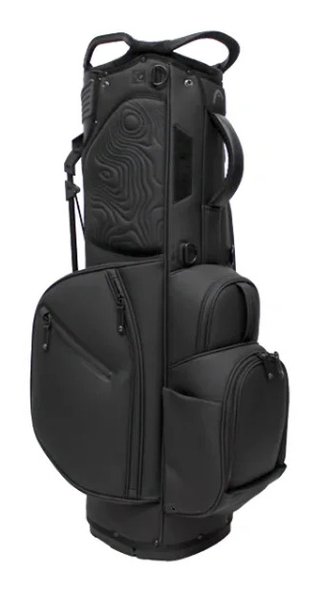 Head Golf PU Leather Premium Neutral NA stand bag, czarny