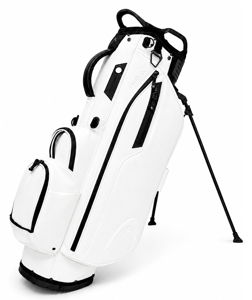 Head Golf PU Leather Premium Neutral NA torba stand bag, biała