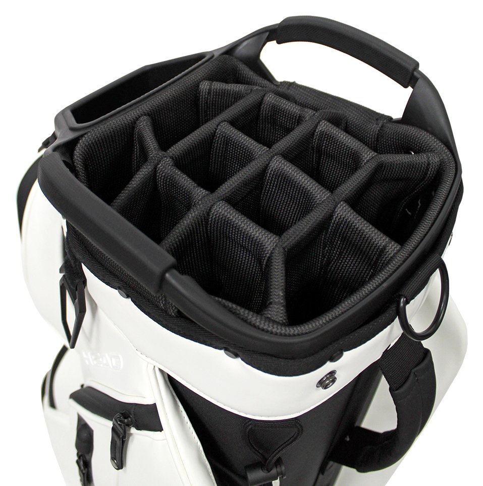 Head Golf PU Leather Premium Neutral NA torba stand bag, biała