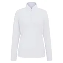 PING Abigale Performance Fleece damska bluza, biała