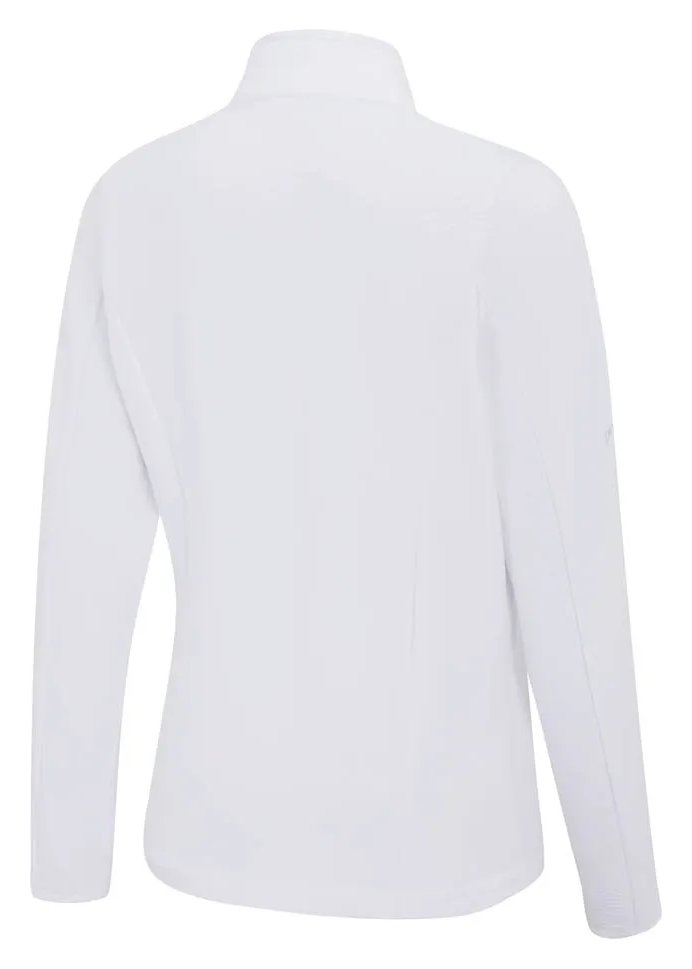PING Abigale Performance Fleece damska bluza, biała