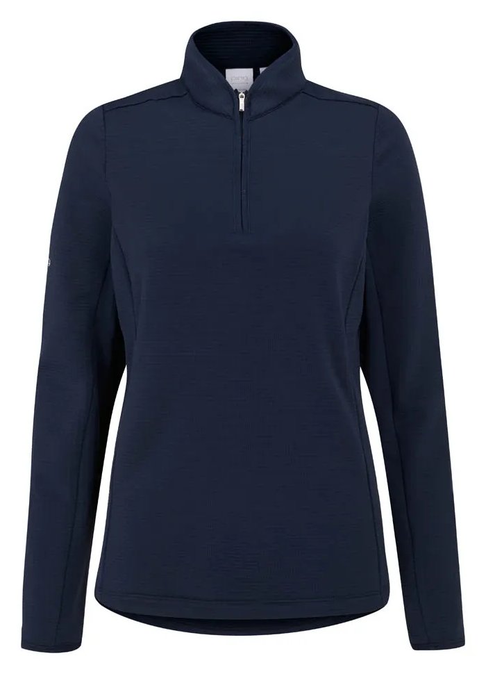 PING Abigale Performance Fleece damska bluza, granatowa