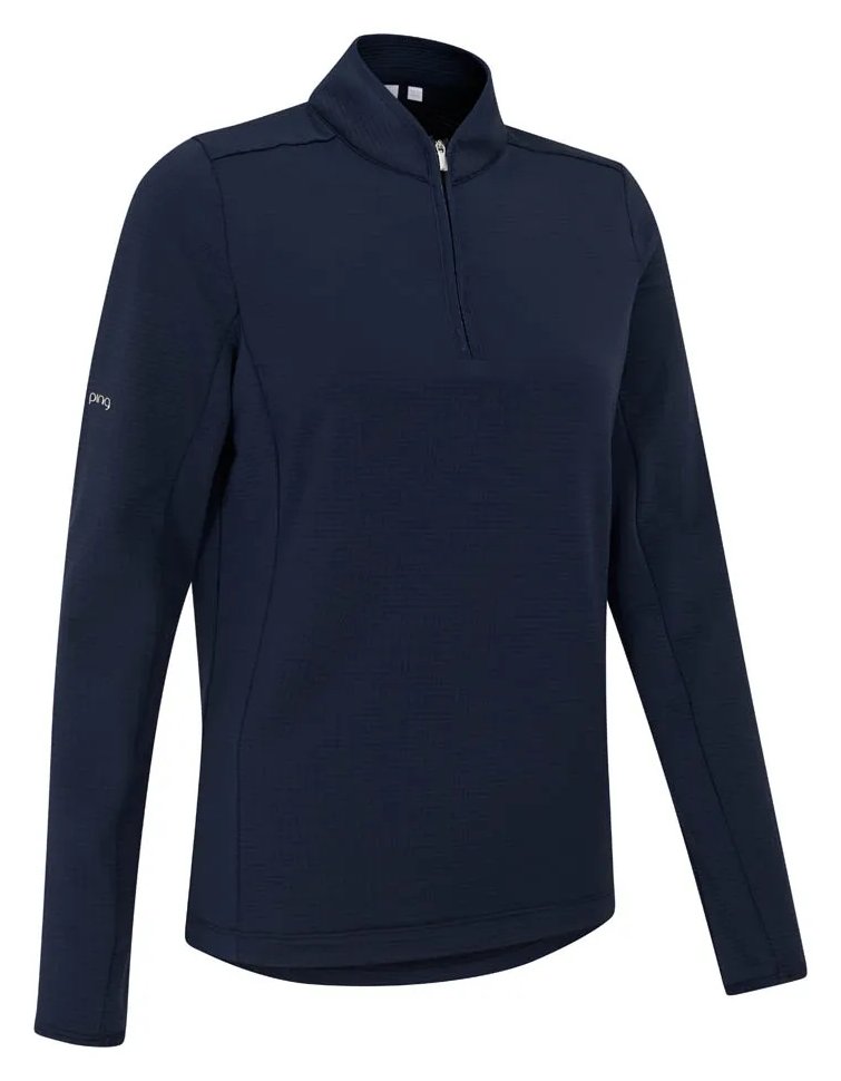 PING Abigale Performance Fleece damska bluza, granatowa