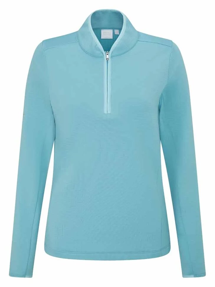 PING Abigale Performance Fleece damska bluza, oasis