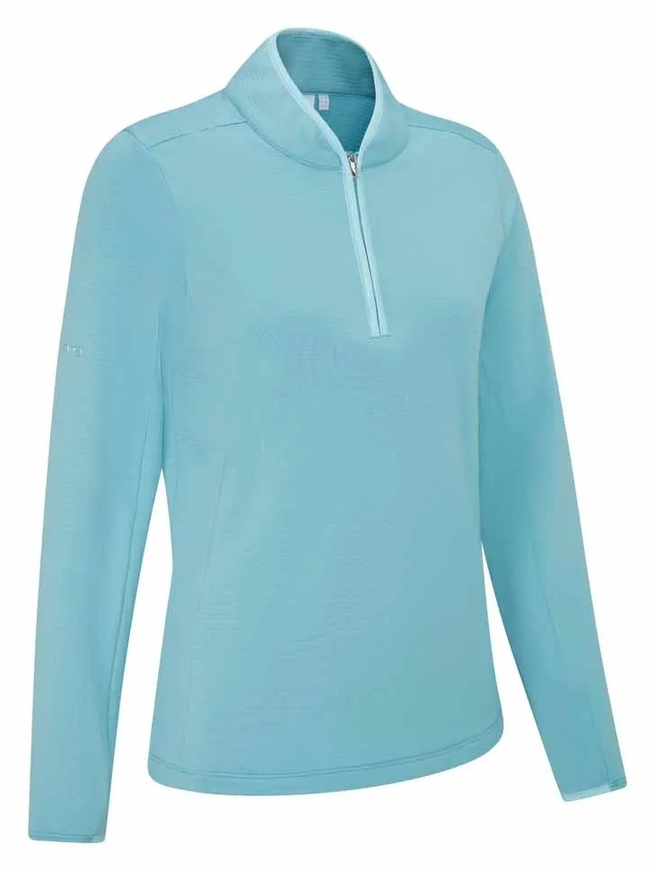 PING Abigale Performance Fleece damska bluza, oasis