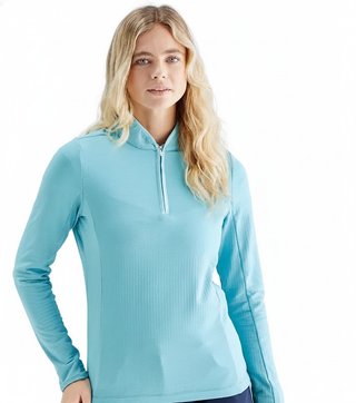 PING Abigale Performance Fleece damska bluza, oasis