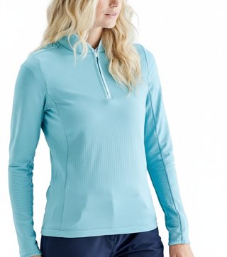 PING Abigale Performance Fleece damska bluza, oasis