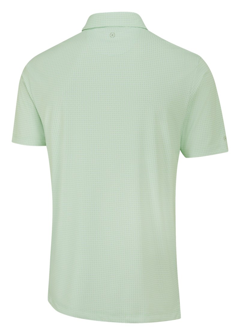PING Gilmore męskie polo, jade/white