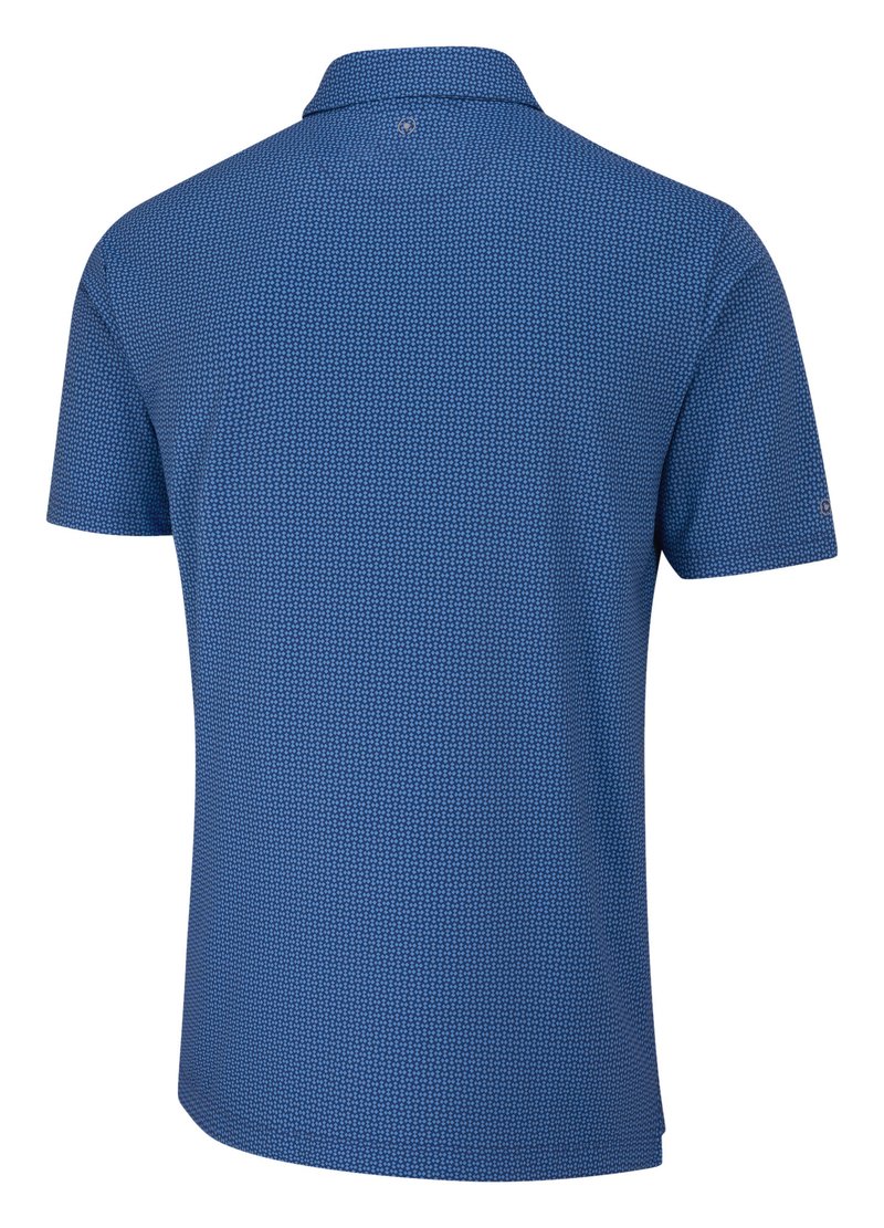 PING Gilmore męskie polo, midnight/infinity blue