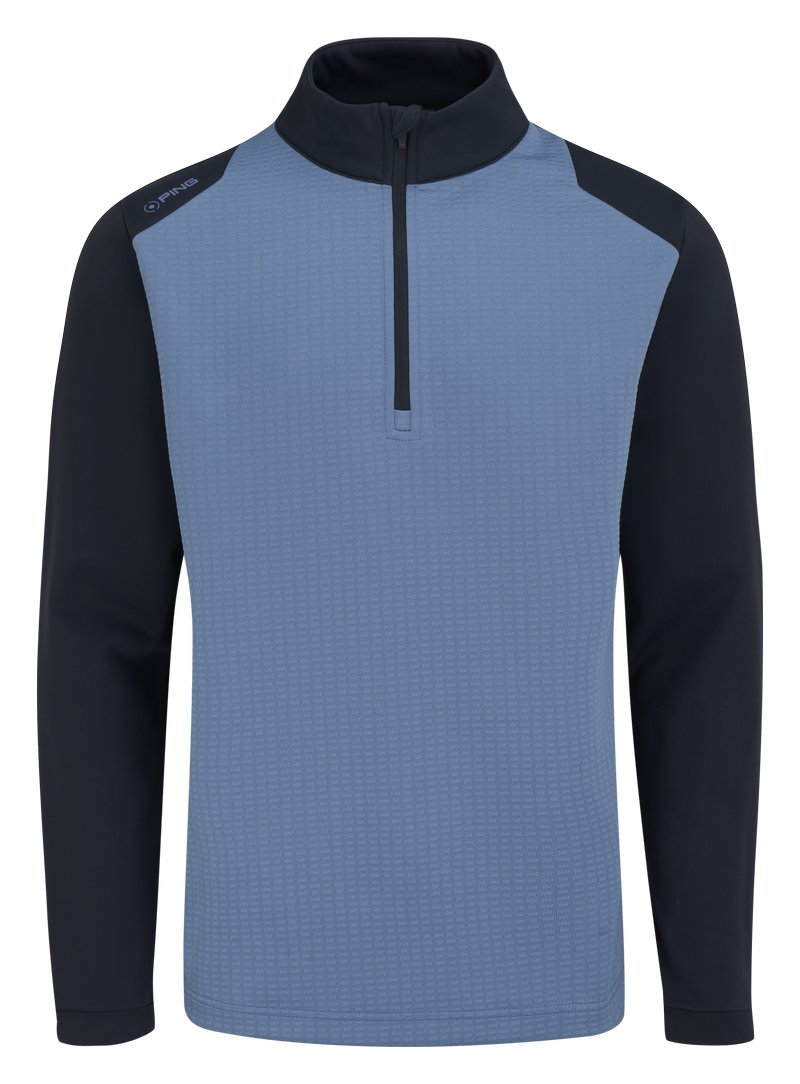 PING Reg męski midlayer, harbour blue/navy