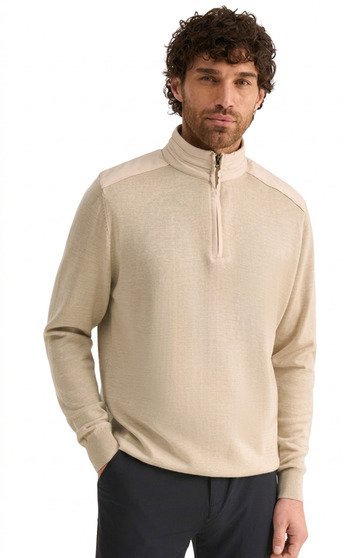 PING Barnaby męska bluza, tawny marl