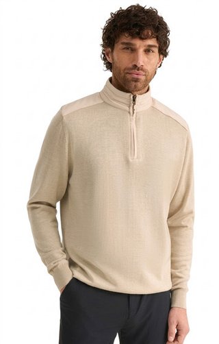PING Barnaby męska bluza, tawny marl