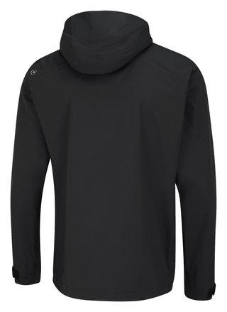 PING AquaDrive Waterproof męska kurtka z kapturem, czarna