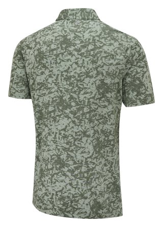 PING Marek Camo Jacquard męskie polo, jade multi