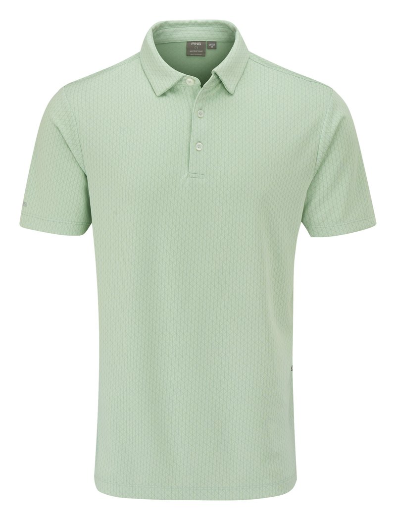 PING Hershel męskie polo, jade multi
