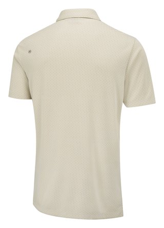 PING Hershel męskie polo, egret multi