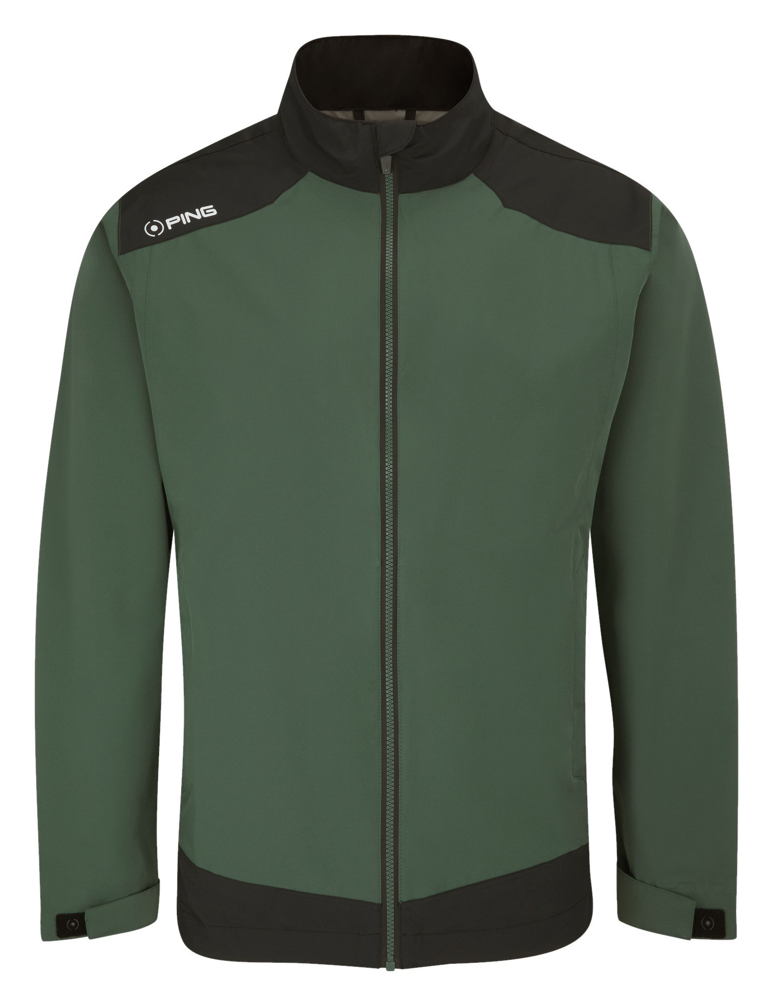 PING AquaDrive Waterproof męska kurtka, gorse green/black