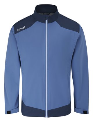 PING AquaDrive Waterproof męska kurtka, harbour blue/oxford blue