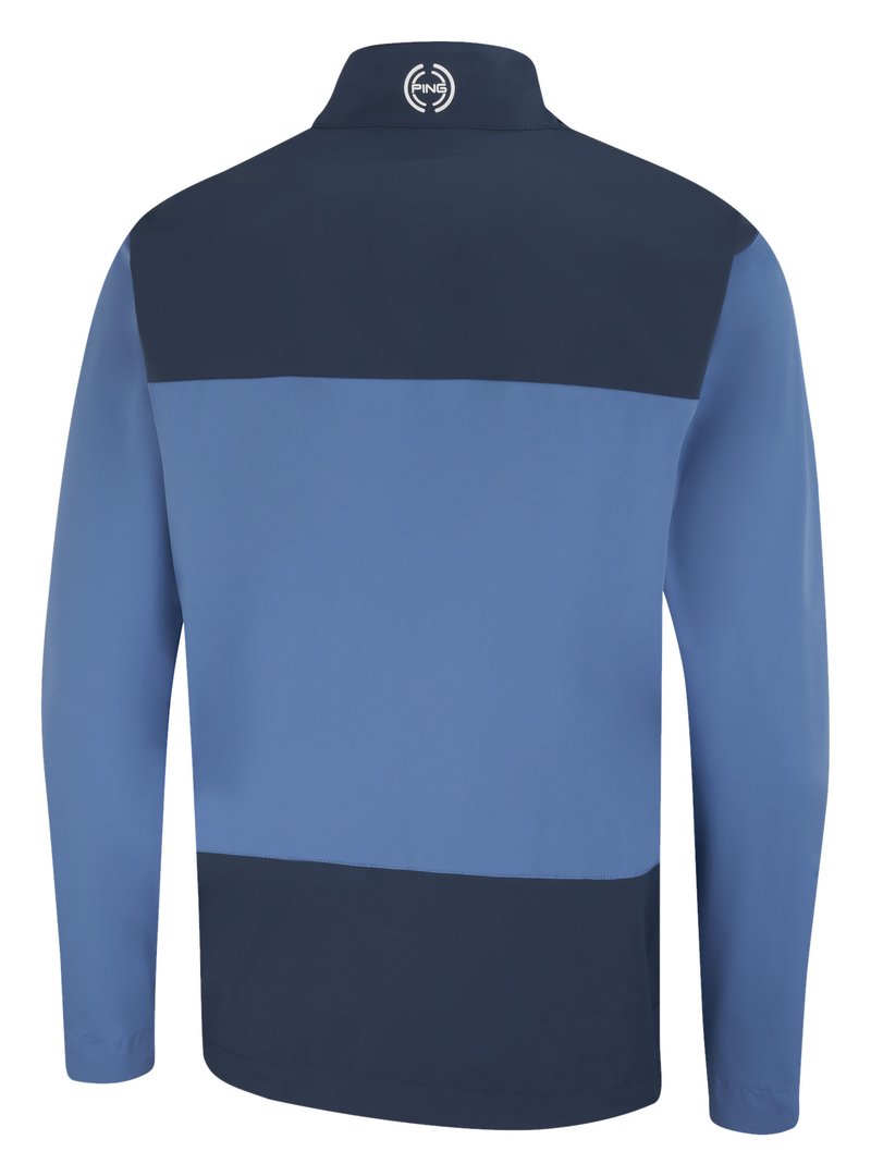 PING AquaDrive Waterproof męska kurtka, harbour blue/oxford blue