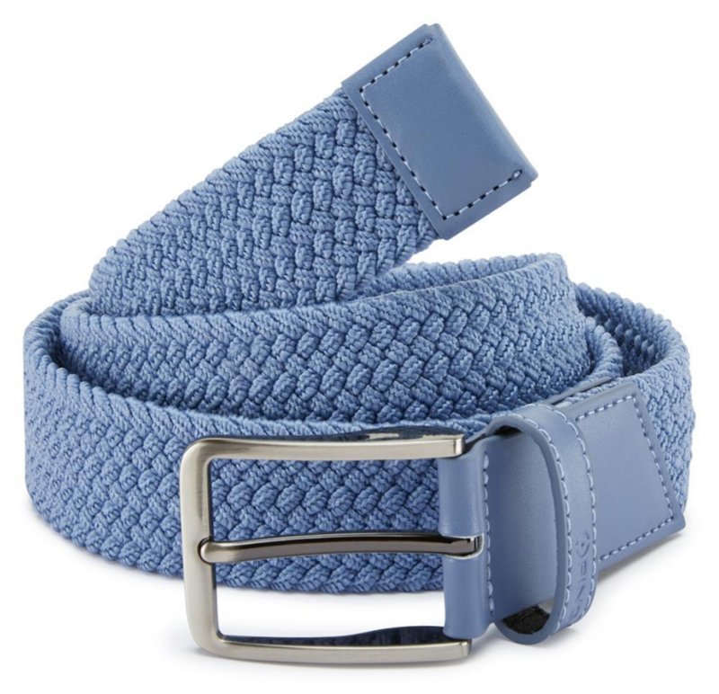 PING Stretch Webbing męski pasek, blue yonder