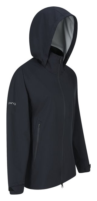 PING AquaDrive Waterproof damska kurtka, czarna
