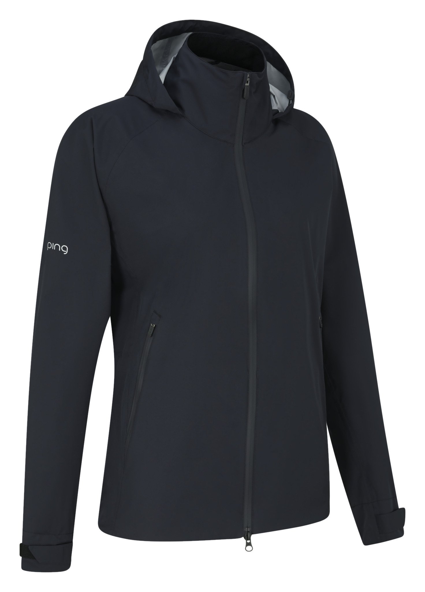 PING AquaDrive Waterproof damska kurtka, czarna