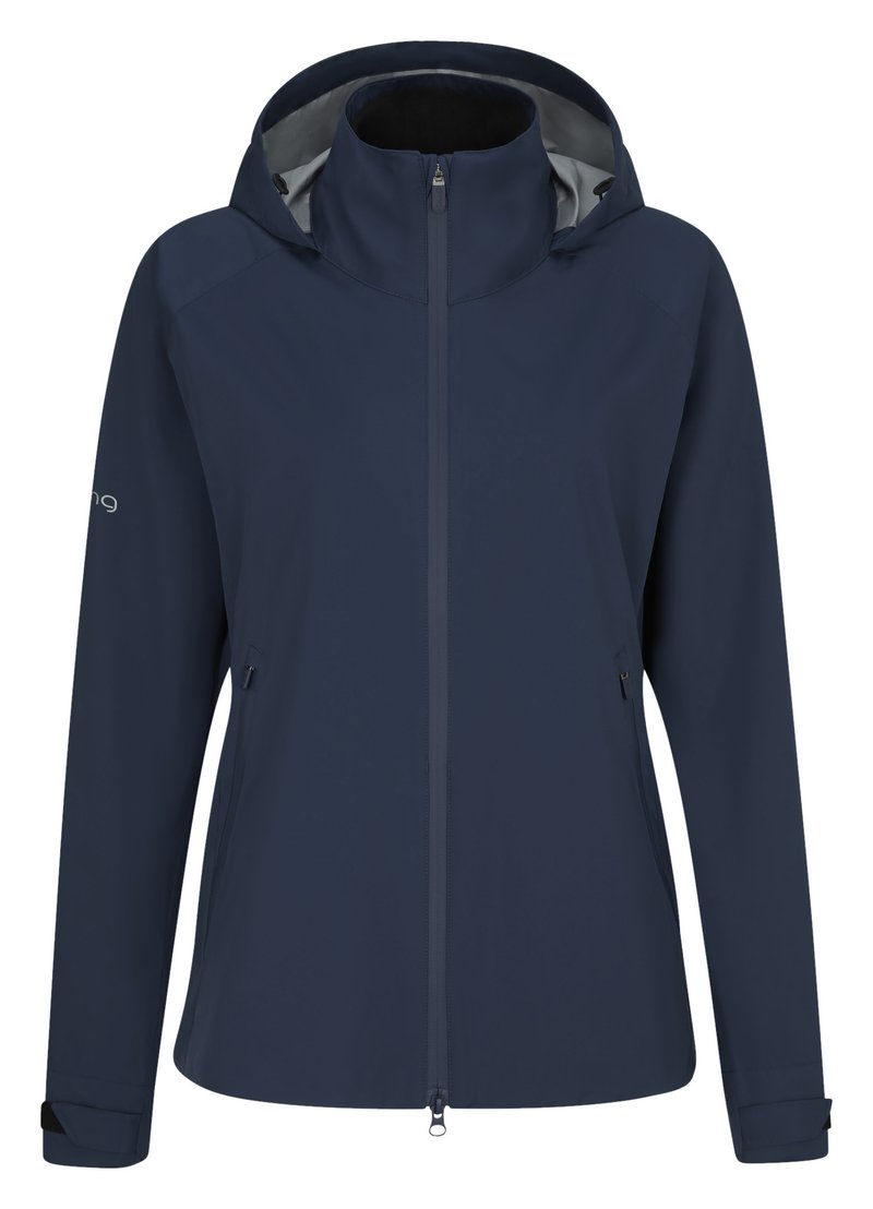 PING AquaDrive Waterproof damska kurtka, oxford blue