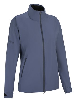PING AquaDrive Waterproof damska kurtka, blue indigo