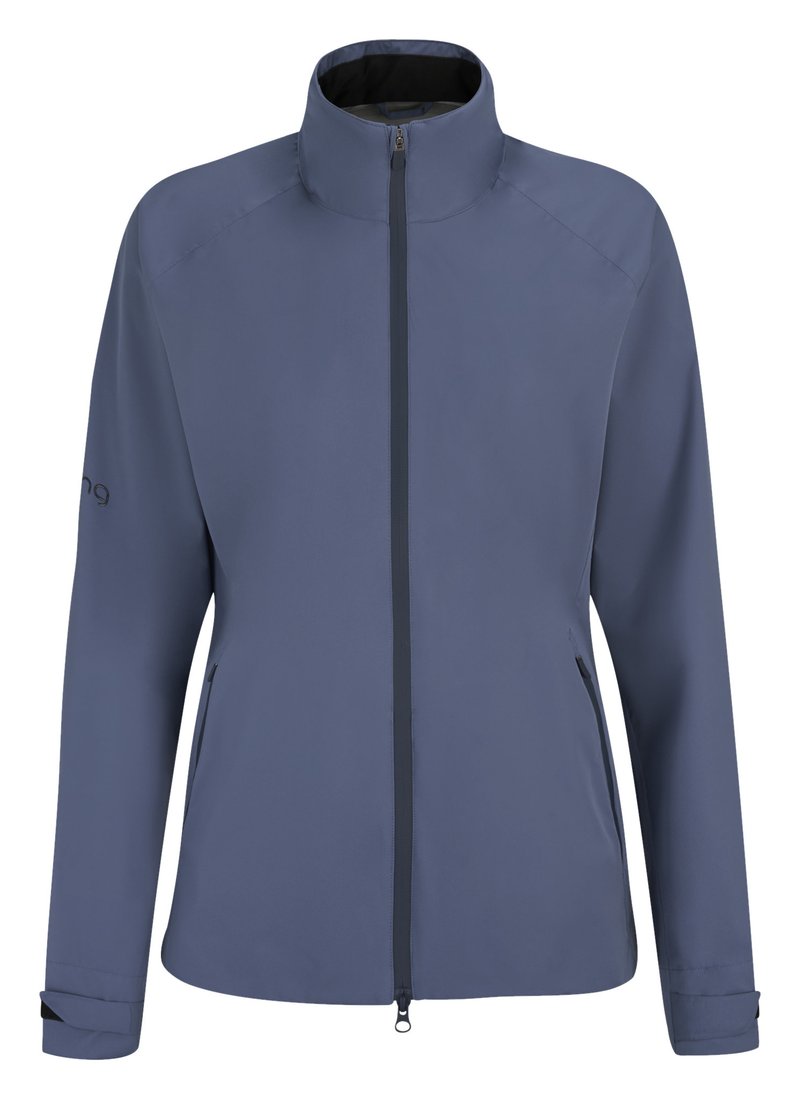 PING AquaDrive Waterproof damska kurtka, blue indigo