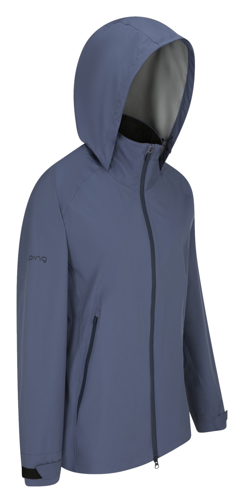 PING AquaDrive Waterproof damska kurtka, blue indigo
