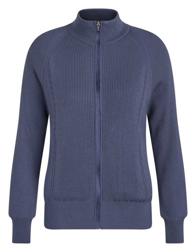 PING Annette damska bluza, niebieska indigo
