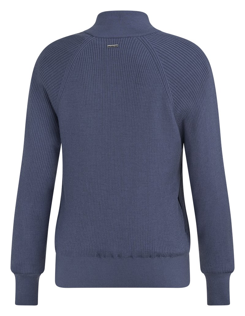 PING Annette damska bluza, niebieska indigo