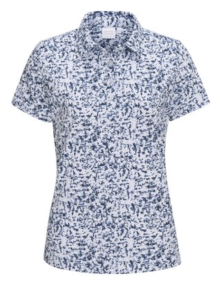 PING Mave damskie polo, white multi
