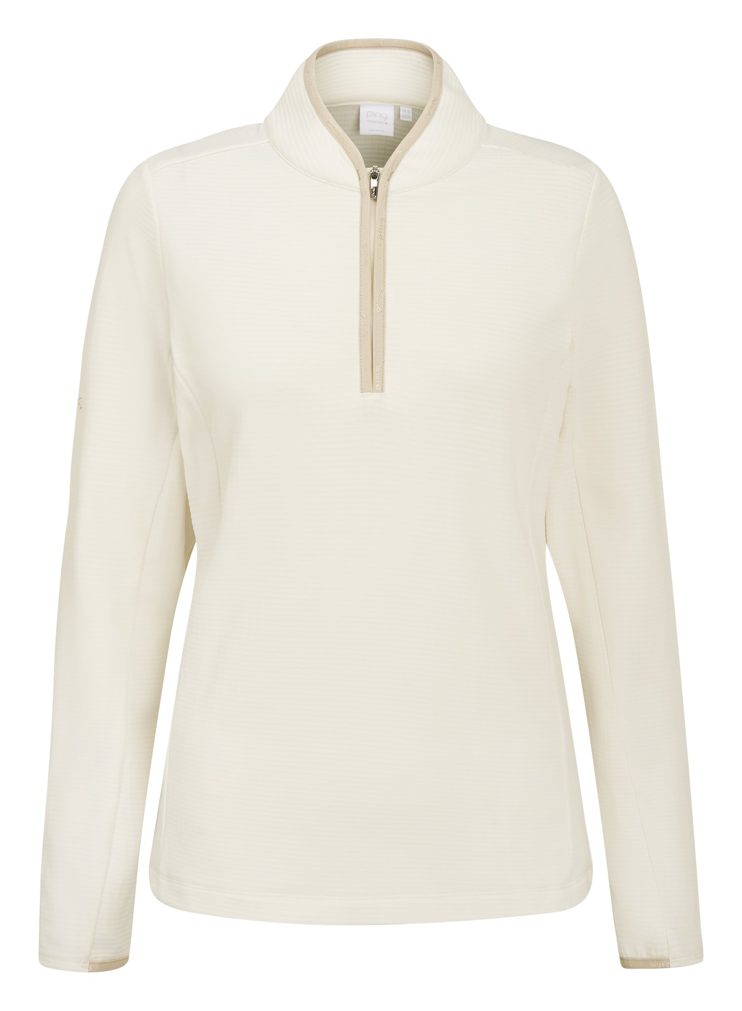 PING Abigale Performance Fleece damska bluza, egret