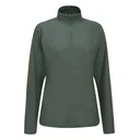 PING Jasmine Printed z długim rękawem damska koszulka, gorse green/laurel