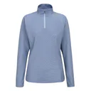PING Jasmine Printed damska koszulka z długim rękawem, viola/blue indigo
