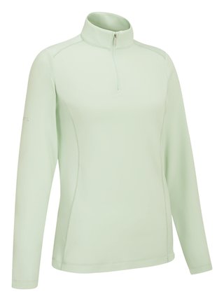 PING Aveline Half Zip damska koszulka z długim rękawem, jade