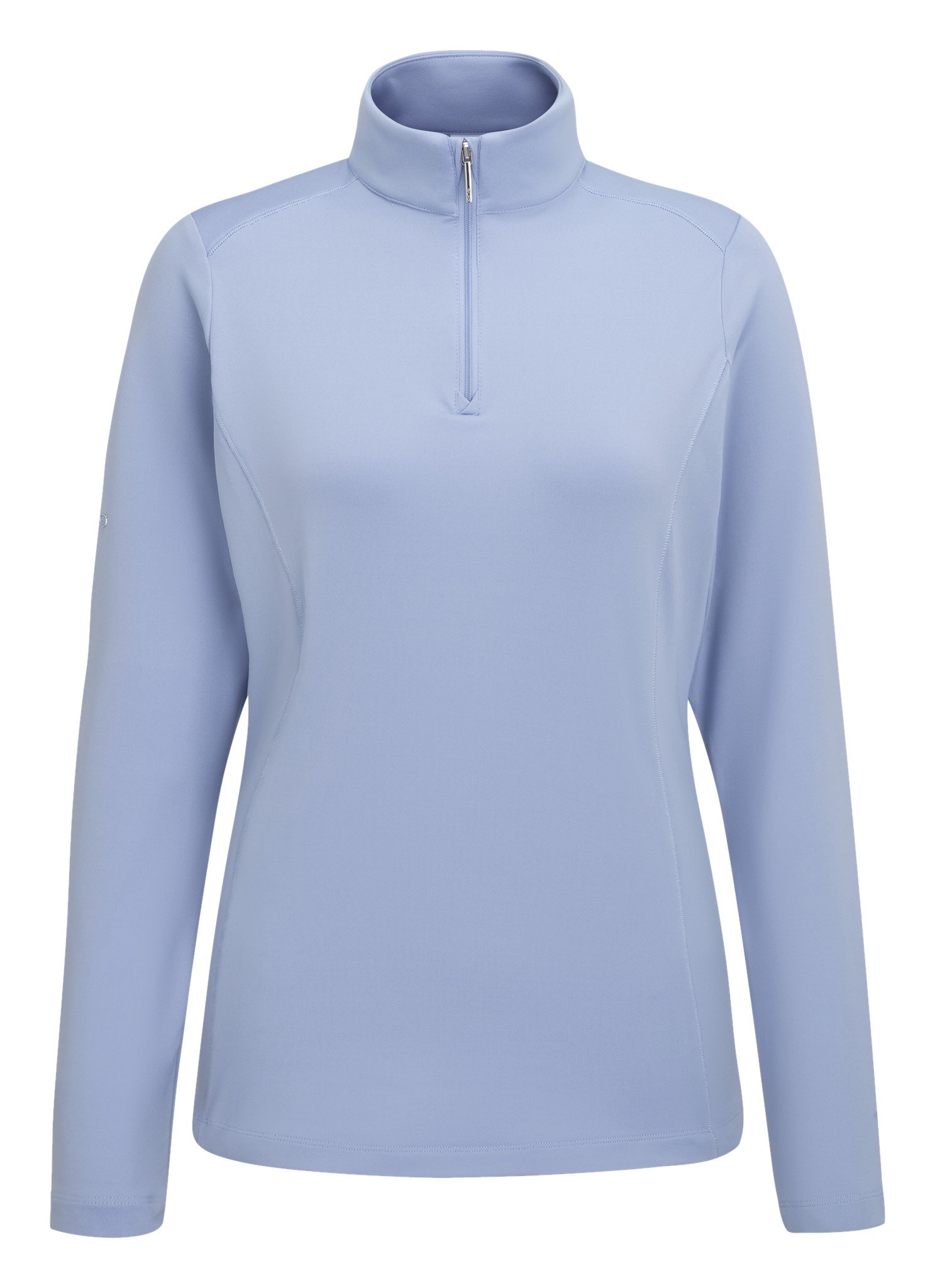 PING Aveline Half Zip damska koszulka z długim rękawem, viola