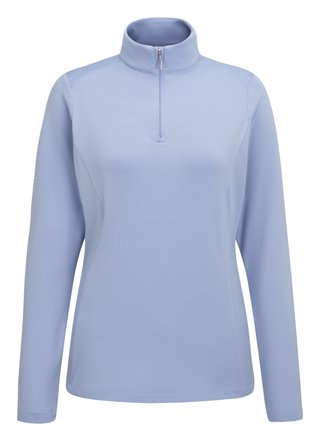 PING Aveline Half Zip damska koszulka z długim rękawem, viola