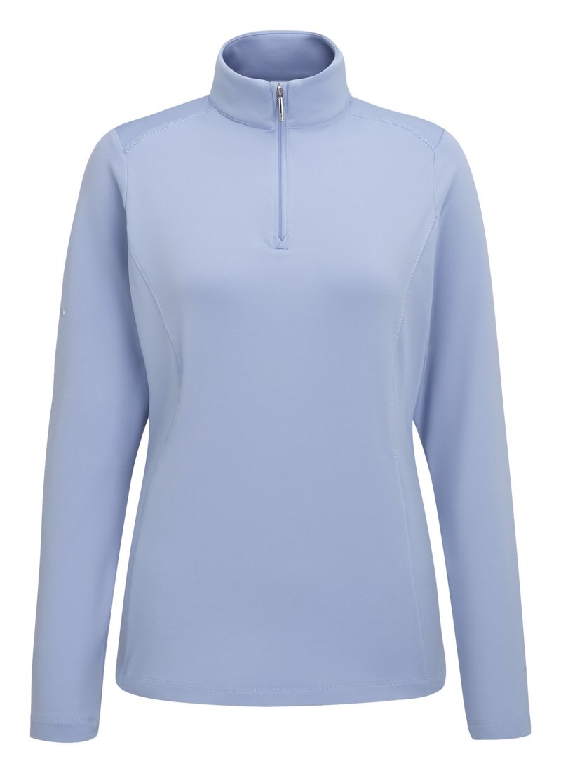 PING Aveline Half Zip damska koszulka z długim rękawem, viola