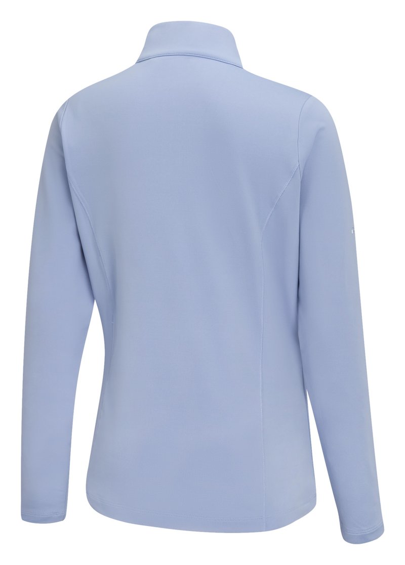PING Aveline Half Zip damska koszulka z długim rękawem, viola