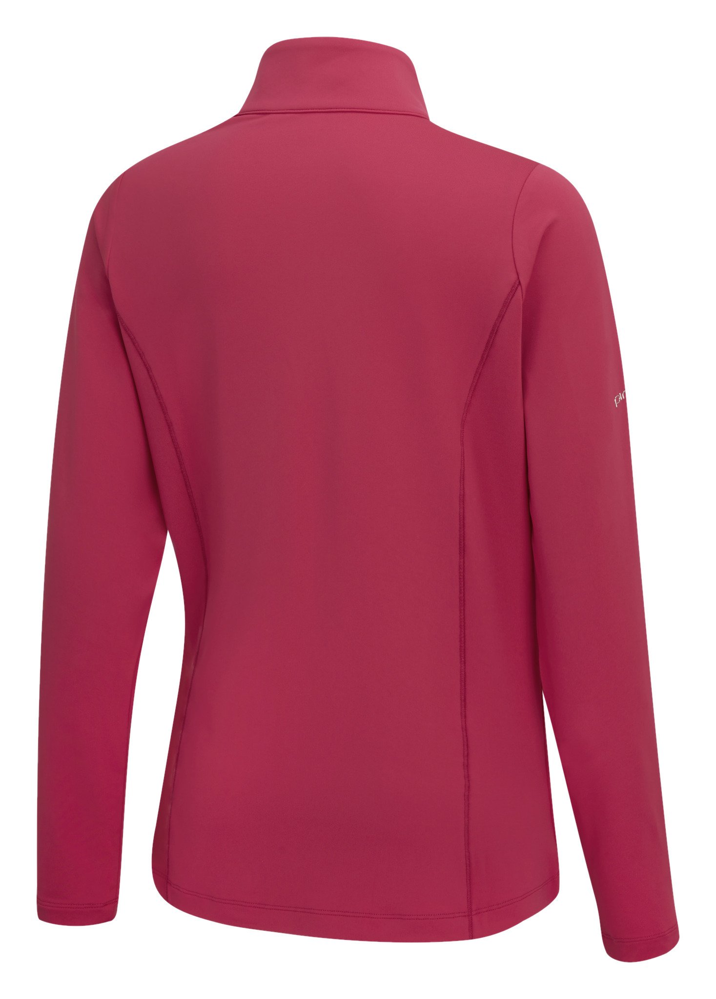 PING Aveline Half Zip damska koszulka z długim rękawem, freesia
