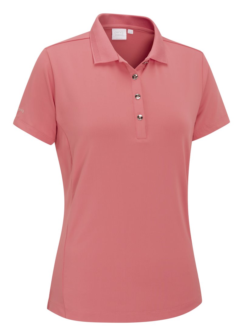 PING Sedona damskie polo, coral blush