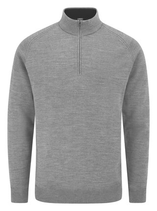 PING Hugh męska bluza, french grey marl
