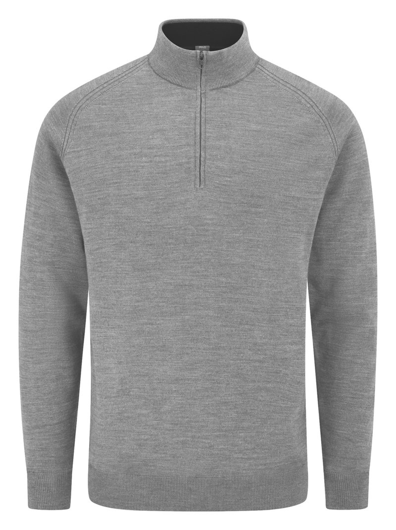 PING Hugh męska bluza, french grey marl